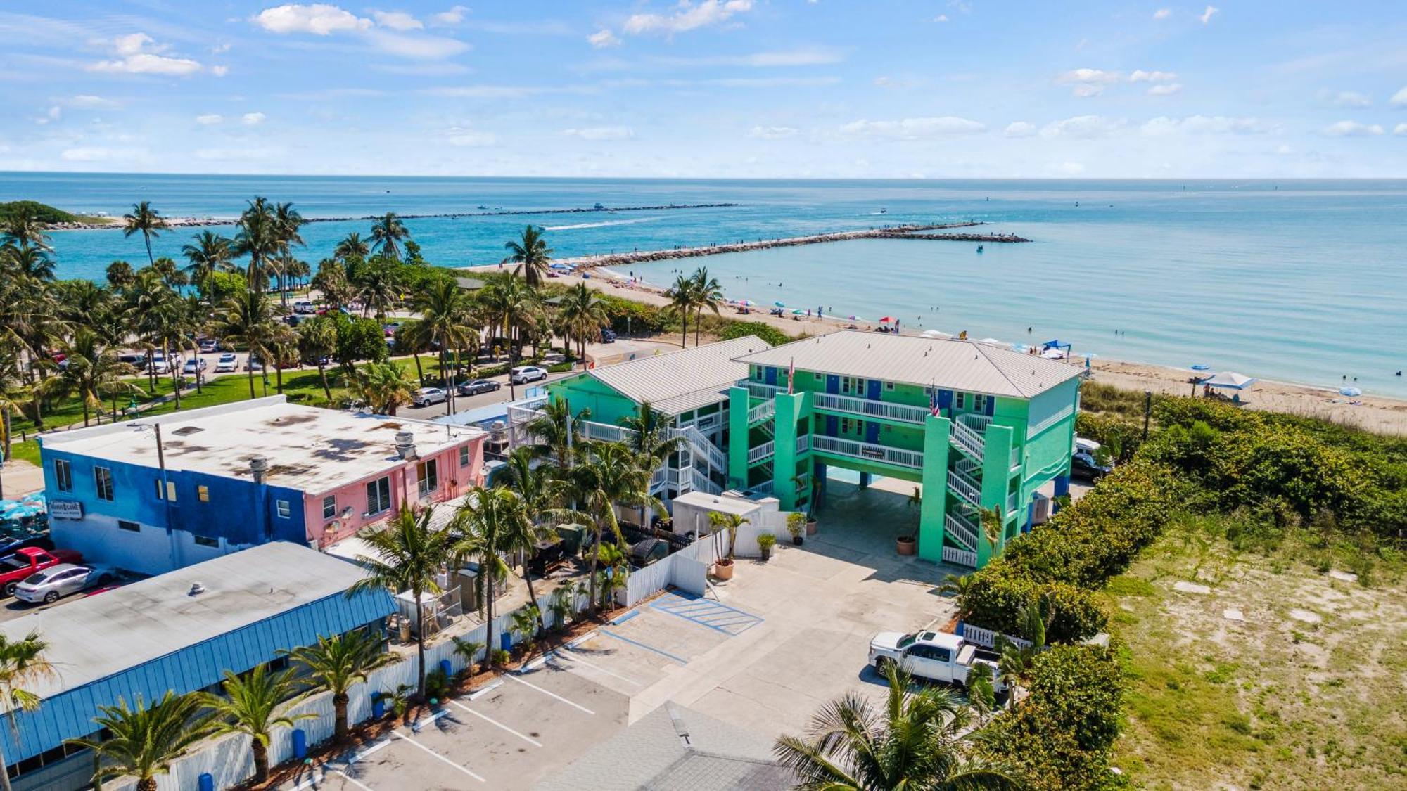 Oceanfront Inn, Inlet View Room, King Bed, #14 Форт Пиърс Екстериор снимка